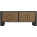Dresden 82.5 X 20 inch Cognac / Smoke Grey Sideboard